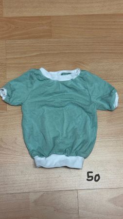 Baby t-Shirt mint grün Grösse 50 neu