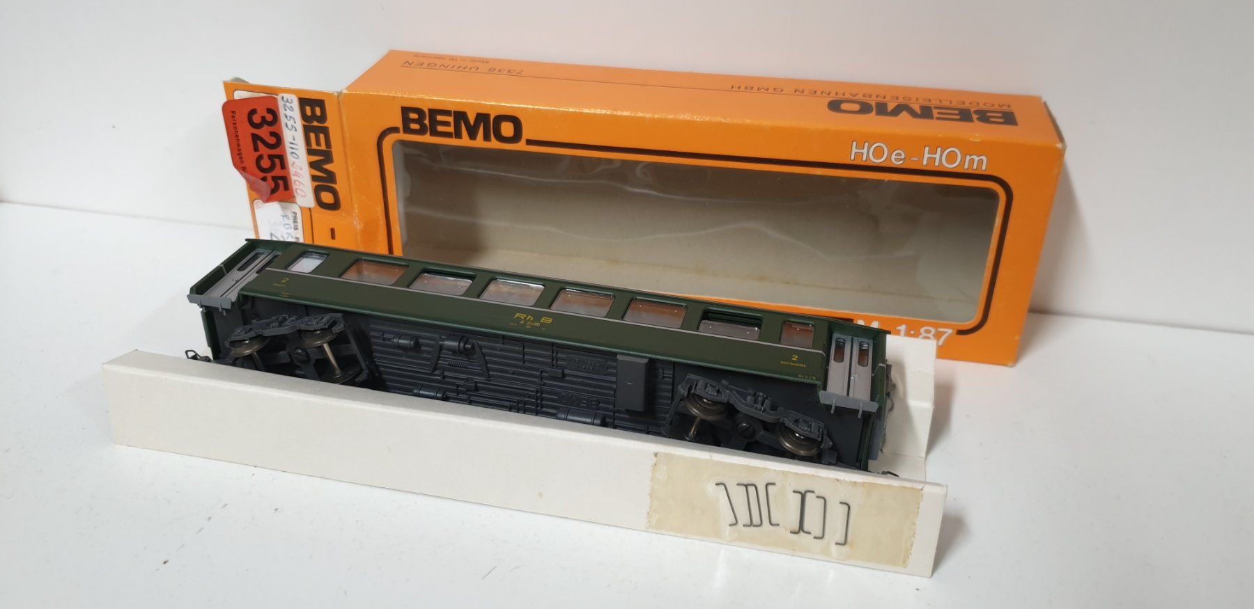 Bemo Modelleisenbahnen: Bemo RhB Personenwagen – Gebraucht aus Geroldswil von TopTrain54 1