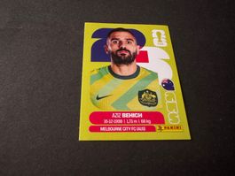 Panini Sticker FIFA Fussball WM 2026 Aziz Behich AUS 7