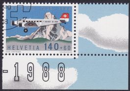 Flugpost SBK-Nr. 49 (Pro Aero 1988) Ersttagsstempel
