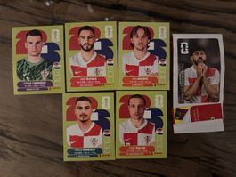 Panini Sticker CRO und CC4
