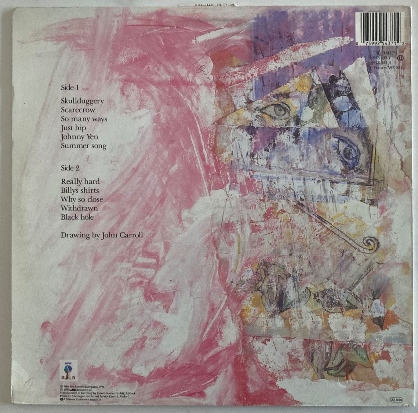 Dischi in vinile: JAMES - STUTTER – Usato da Poliez-Pittet venduto da Newtown-Records 1