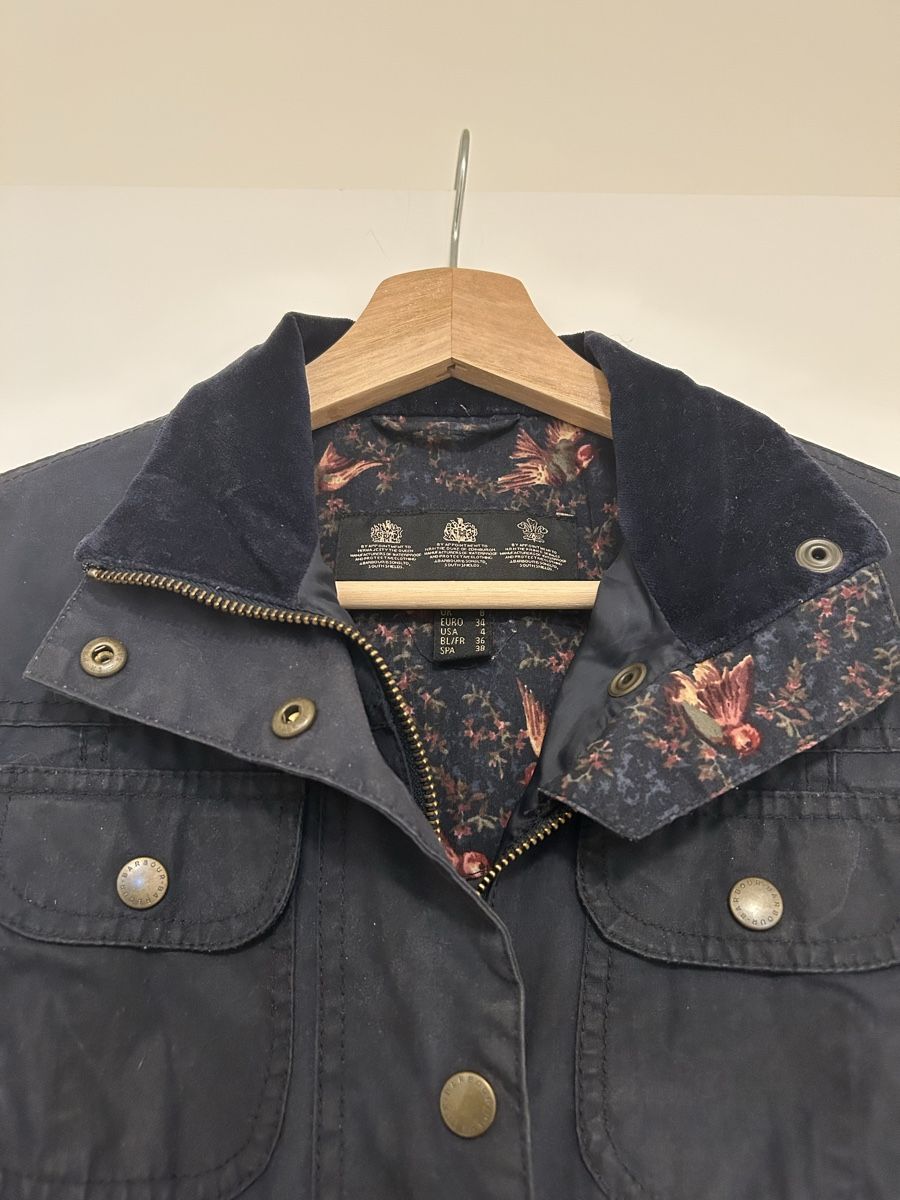 Barbour Cappotti: Wunderschöne Barbour Navy Wax Jacket – Usato da Affoltern am Albis venduto da BarbourB 2