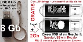 Akkordeon / Mandoline  USB 8Gb + USB Gratis