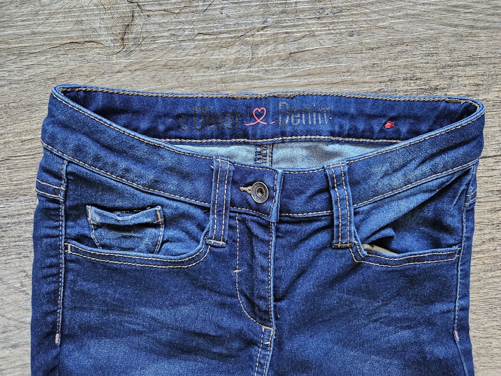 S.Oliver Pantaloni: Jeans Gr. 128 Mädchen – Usato da Altendorf venduto da egi83 1