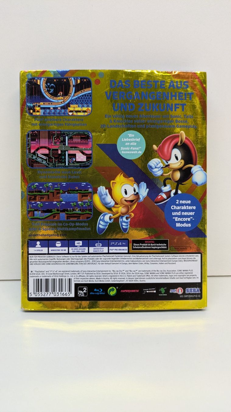 Giochi: Sonic Mania Plus - PlayStation 4 – Usato da Menziken venduto da mame18 4