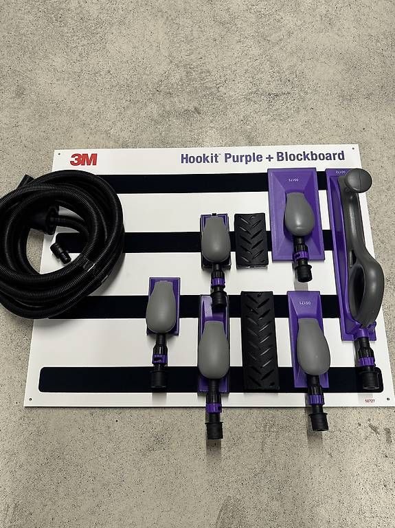 Tutti gli attrezzi: 3M Hookit Purple + Blockboard  – Usato da Hugelshofen venduto da SELABE