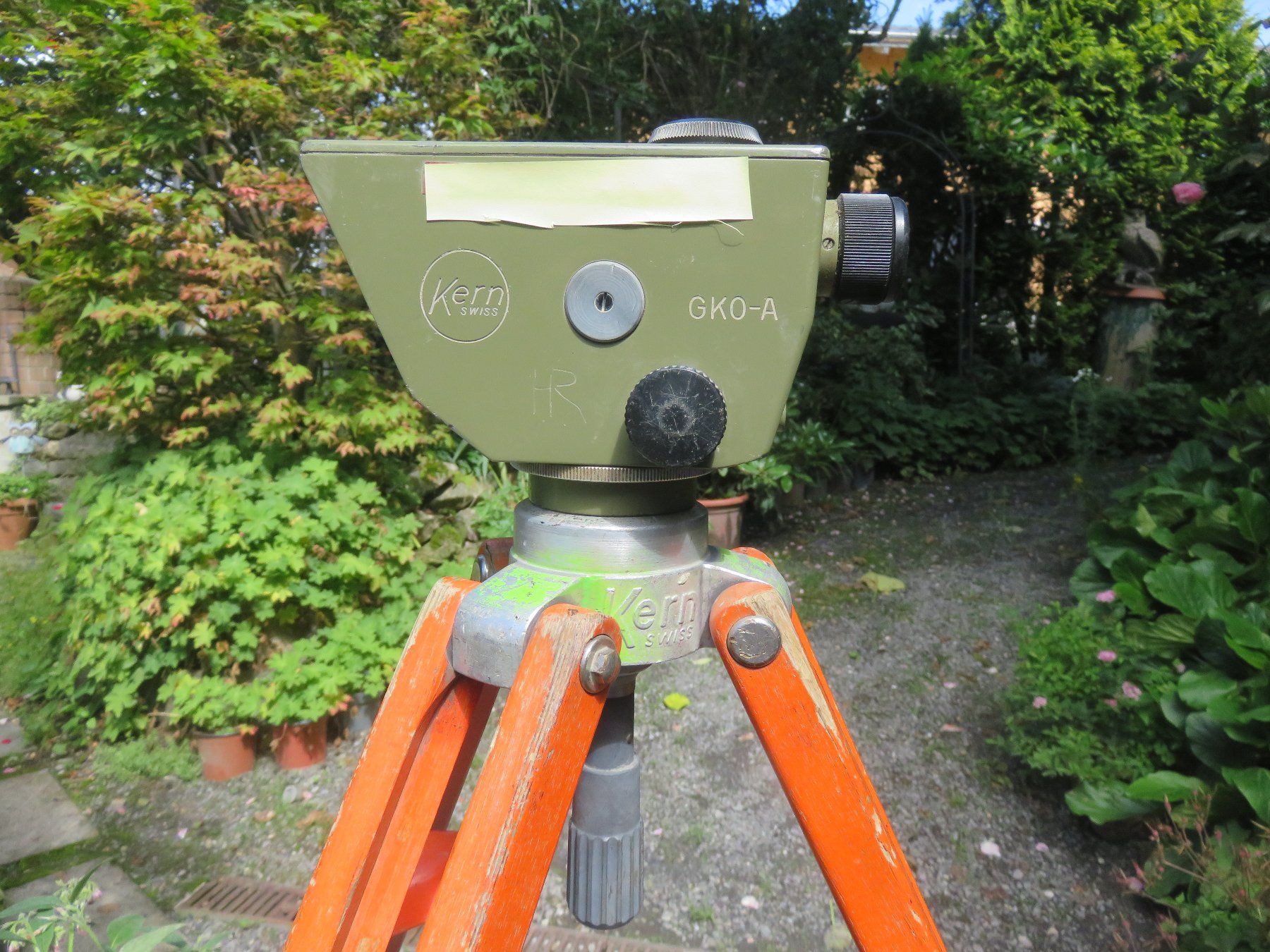 Misurare: Kern GKO-A Nivellierinstrument mit Stativ, Top Zustand! – Usato da Sulz LU venduto da Rex2005