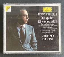 Klassik CD Franz Schubert "Die späten Klaviersonaten"