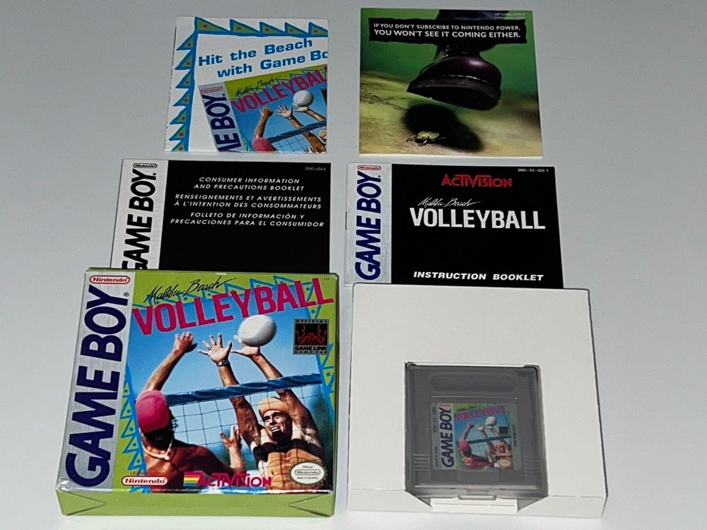 Game Boy Classic (GB) Spiel Malibu Beach Volleyball (OVP) Kaufen