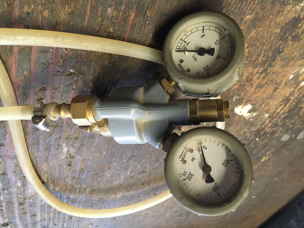 Gloor Schutzgas Manometer Kaufen auf Ricardo