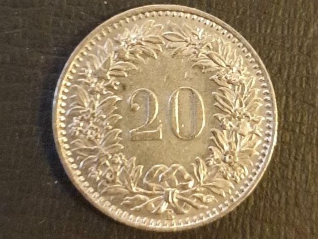 Tutti le monete: 20 Rappen 1936 Erhaltung!! – Usato da Biel/Bienne venduto da underdogs 1