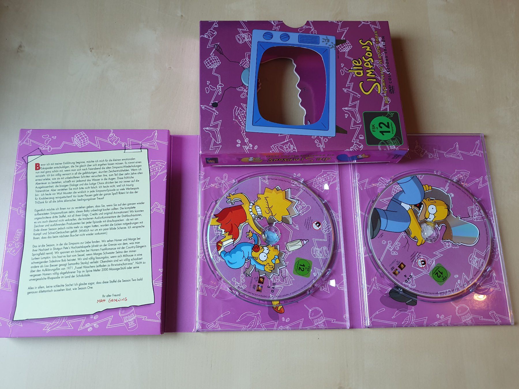 Tutti i DVDs: Simpsons Staffel 3 – Usato da Stansstad venduto da collectorsshop 2