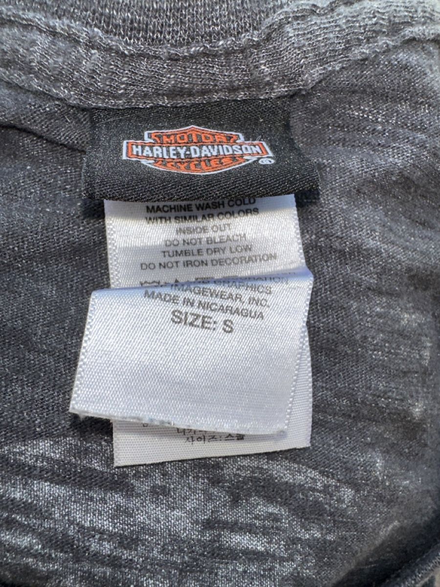 Harley-Davidson T-Shirts: T-Shirt Harley Davidson Gr. S grau #1 – Gebraucht aus Wald AR von sar_x867 2