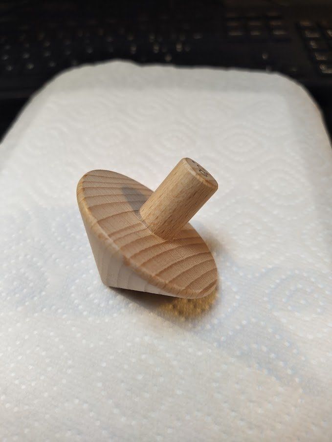 Giocattoli: Holz Kreisel, Handarbeit! Nr.8 – Nuovo (secondo la descrizione) da Walkringen venduto da petro06 1