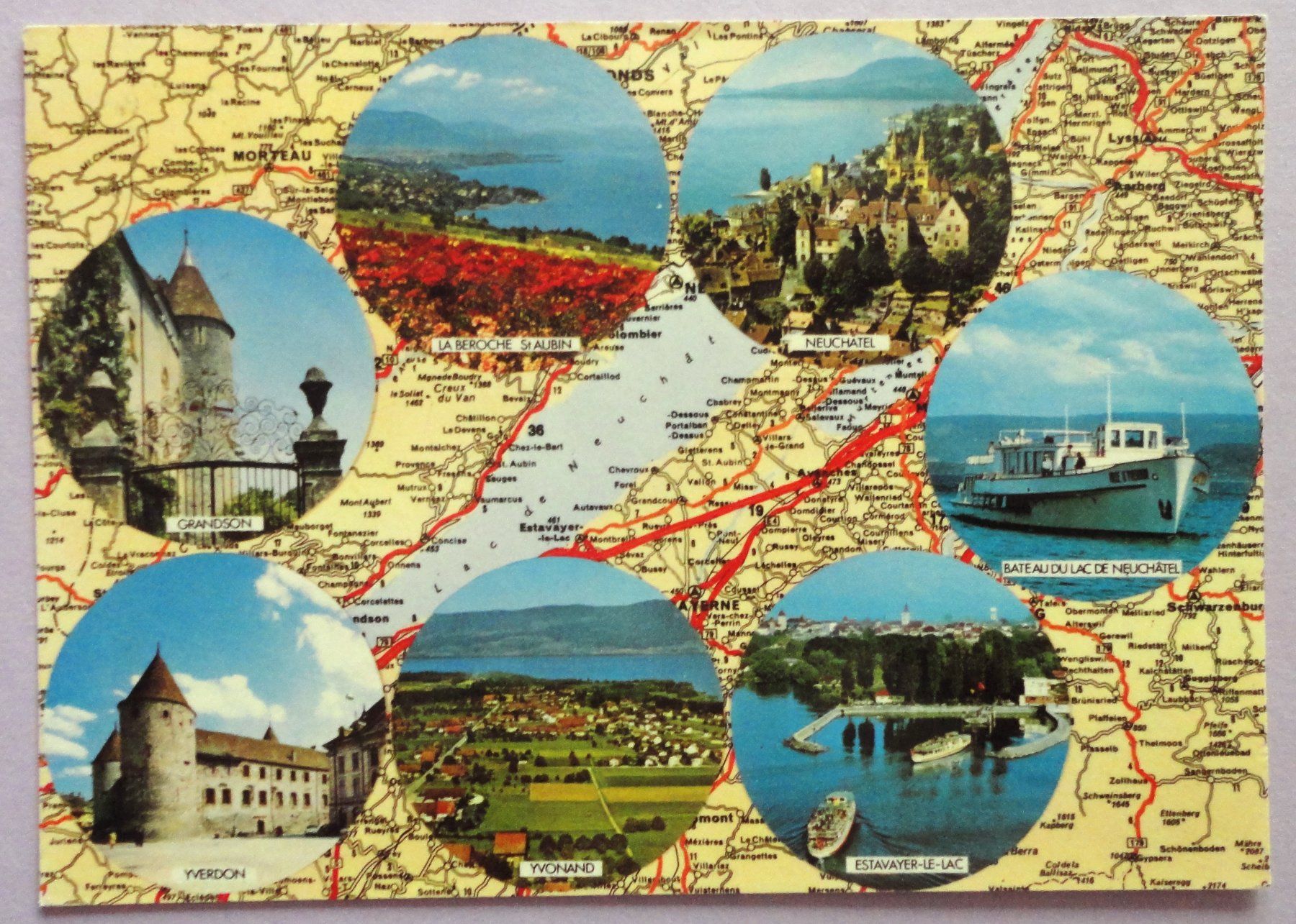 Cartes postales: Lac de Neuchâtel – Défectueux à Fétigny par Billy2miny