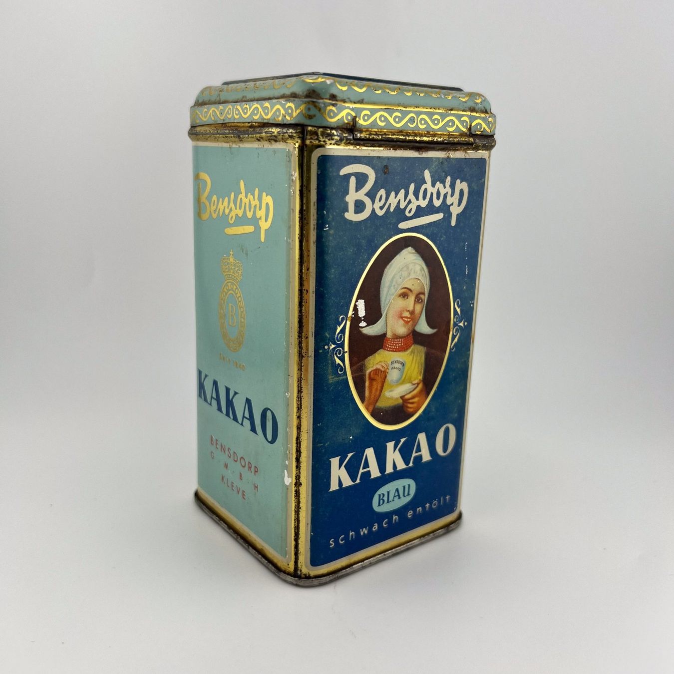 Dosen: Vintage Blechdose Bensdorp Kakao Holland Blech Dose Reklame – Gebraucht aus Neuhausen von rraayy 5