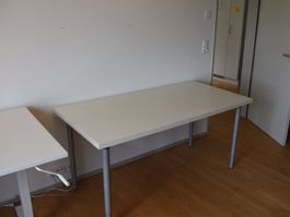 IKEA Tisch VIKA AMON 150x75cm | Höhenverstellbare Beine