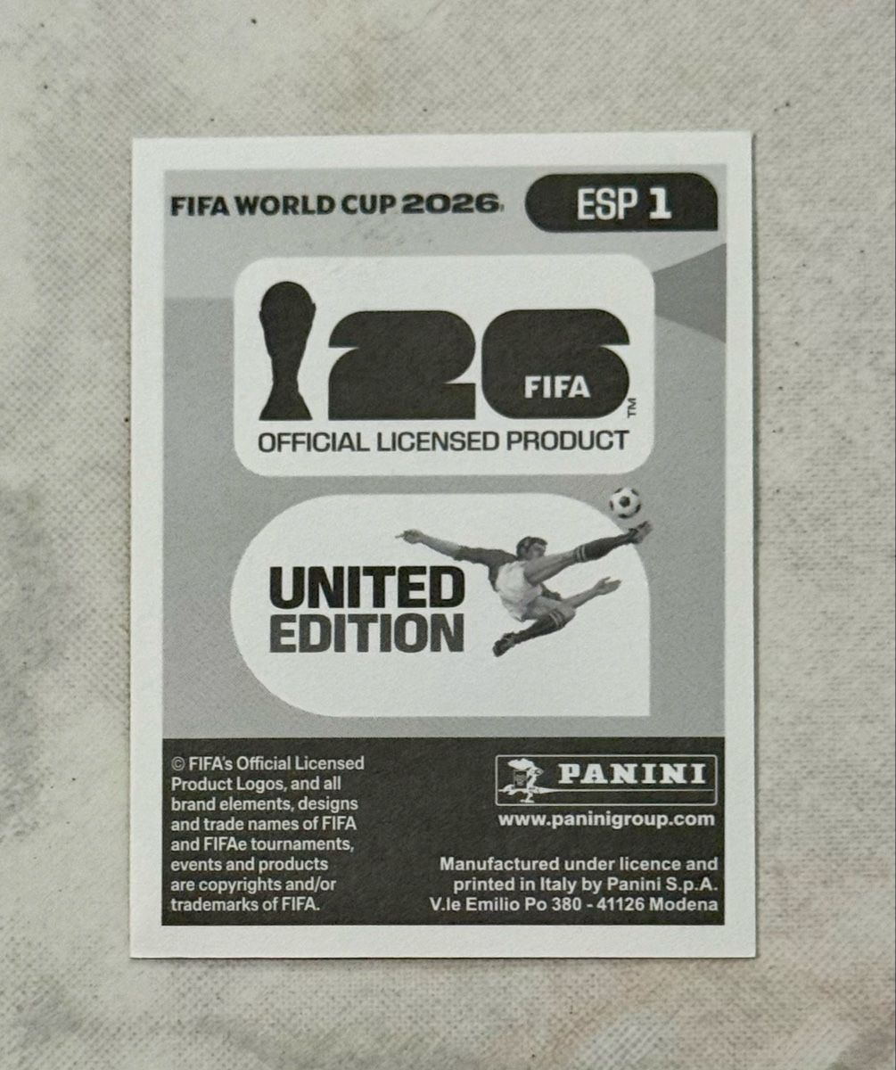 Panini Carte collezionabili: Panini WM 2026!!! ESP 1 – Nuovo (secondo la descrizione) da Oberentfelden venduto da NunoLouro 1