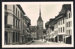 Aarau, Strassenpartie der vorderen Vorst