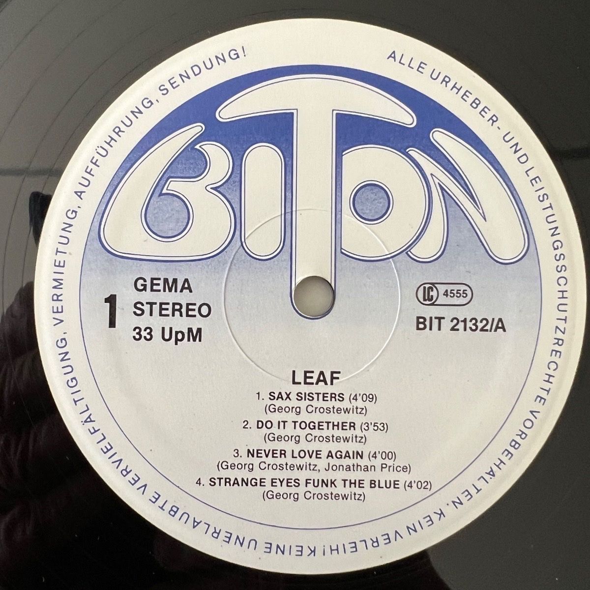 Dischi in vinile: Leaf - Sax Sisters / 1. D-Press. 1983 - Very nice Copy – Usato da Gais venduto da soundcave57 1