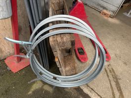 4Stk neue Spannringe für Deckelfass 220 Liter