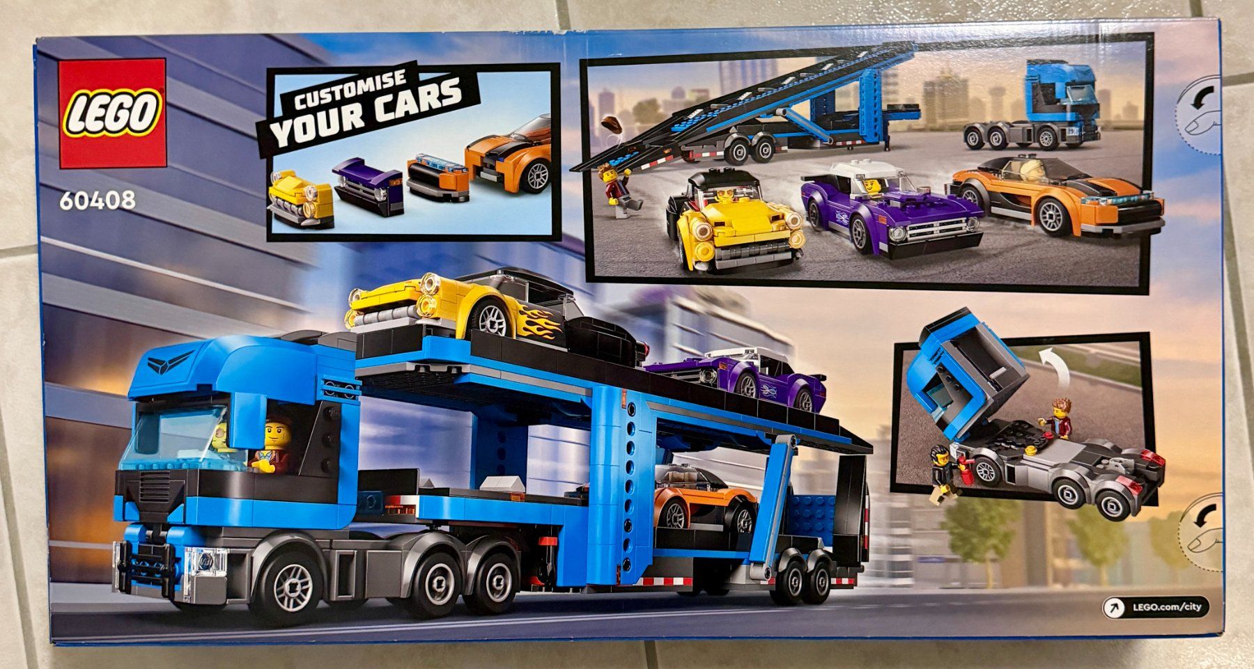 Lego Kit di costruzioni: Lego City 60408 - Car Transporter – Nuovo e nell'imballaggio originale da Höri venduto da PSMarinho 1