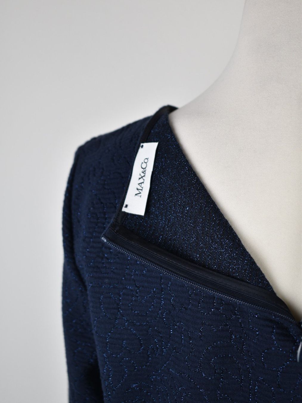 Max Mara Vestiti: Max & Co Kleid Gr.40/42, dunkelblau – Usato da Nürensdorf venduto da 2ND_STORY 9