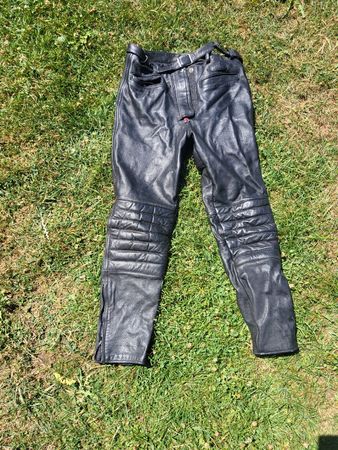 Lederhosen Motorrad Schwarz Grösse 40 gebraucht