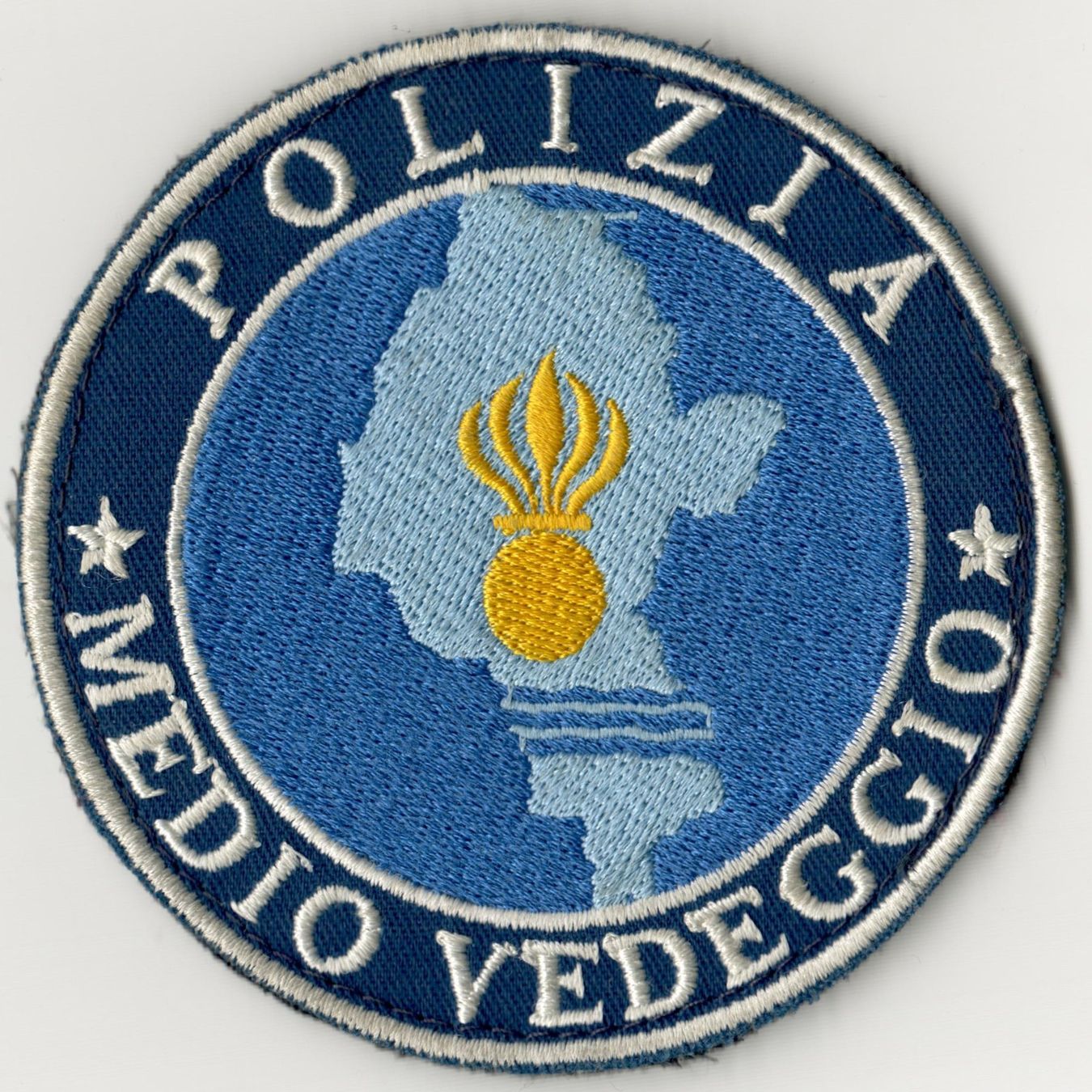 Placchette & Badge: Badge Polizia Comunale Medio Vedeggio – Usato da Caslano venduto da HyperSkyUp99