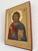 Handgemalte Ikone Jesus Christus 