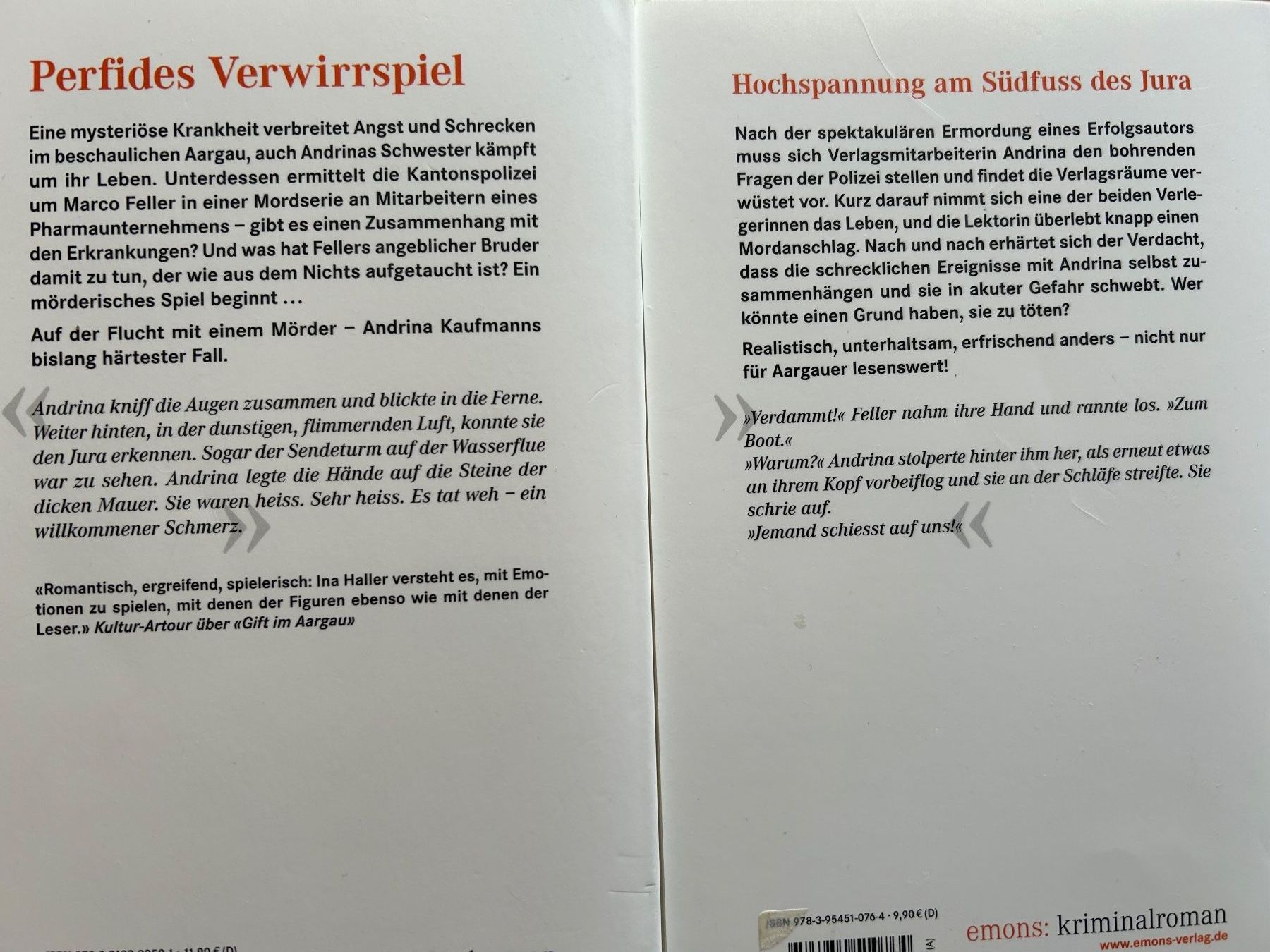 Libri: Ina Haller - 2 Krimis – Usato da Menziken venduto da August2023 1