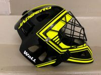 Jadberg Wall Unihockey Helm "Reaver3" schwarz/fluogelb - Neu