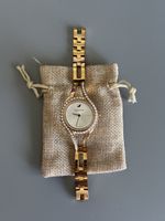 Swarovski Damen Uhr Golddesign - guter Zustand inkl. Box