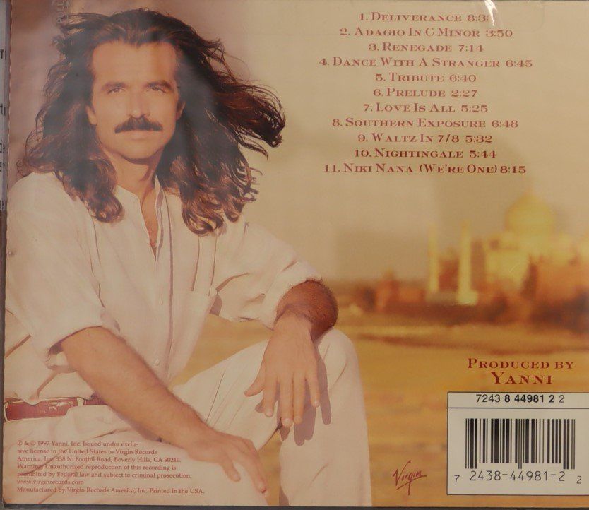 CD: Yanni – Tribute – Usato da Luzern venduto da CONTENTI 2
