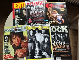 PETER GABRIEL GENESIS tolle Berichte + Poster Sammlung 70's