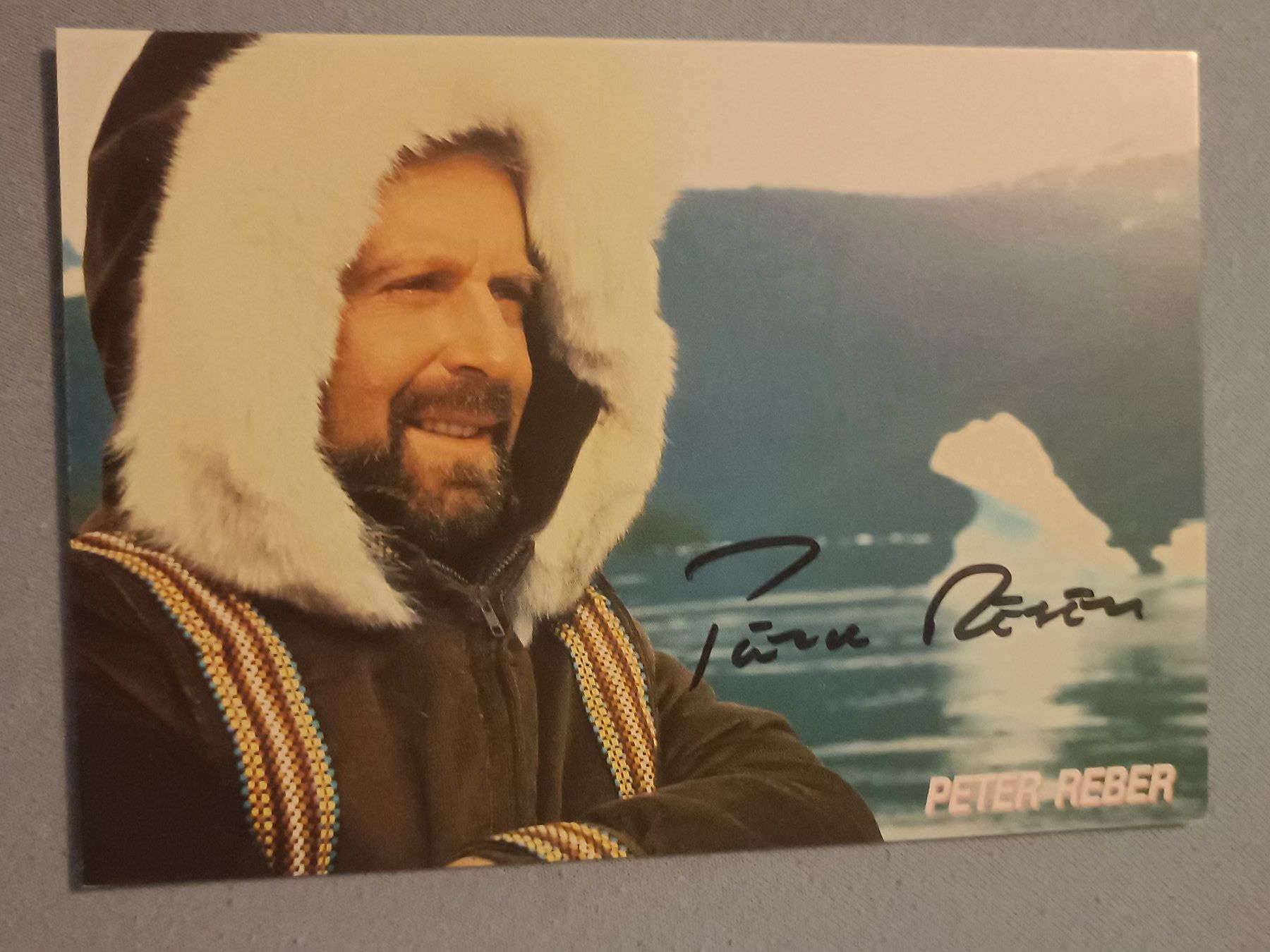Autografi: Peter Reber - handsignierte  Autogrammkarte – Usato da Menziken venduto da Artographs