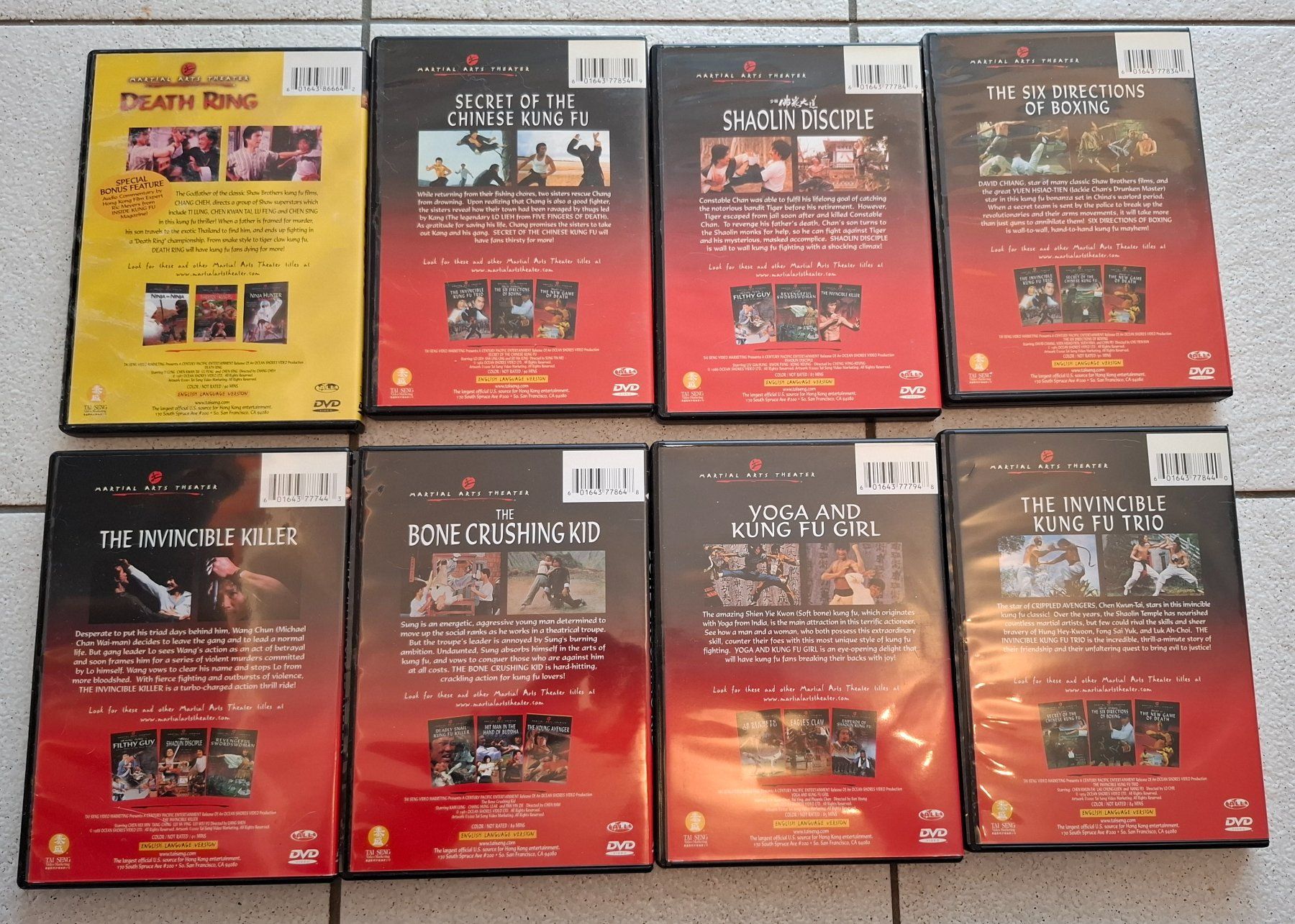 Tutti i DVDs: Eastern DVD Sammlung US Import – Nuovo (secondo la descrizione) da Riehen venduto da DVD-Palace 1