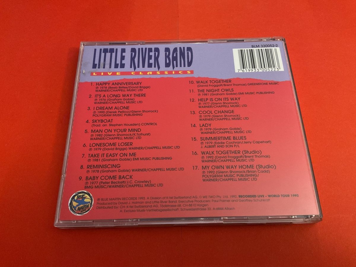 CD: Little River Band Live Classics CD Rarität – Usato da Steinach venduto da Quarkie 2