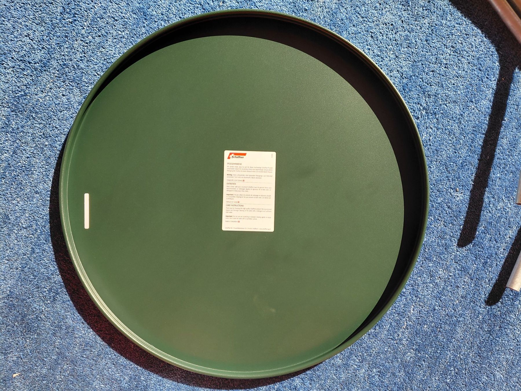 Schaffner Tavoli: Schaffner Gartentisch 60cm rund, NEU – Nuovo (secondo la descrizione) da Münsingen venduto da lotte1974 4