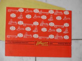 HAG Katalog 1975/76