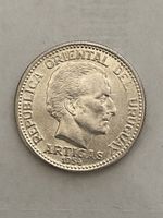 Uruguay, 20 centimes 1954 argent