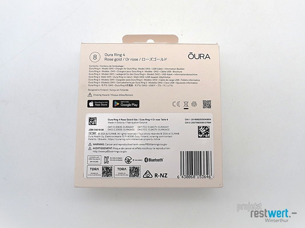 Oura Anelli: OURA Smart-Ring 4 – Usato da Winterthur venduto da Restwert_Winterthur 2