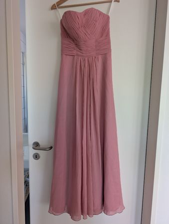 Elegant old rose Bridesmaid Dress - Perfect for summer weddi