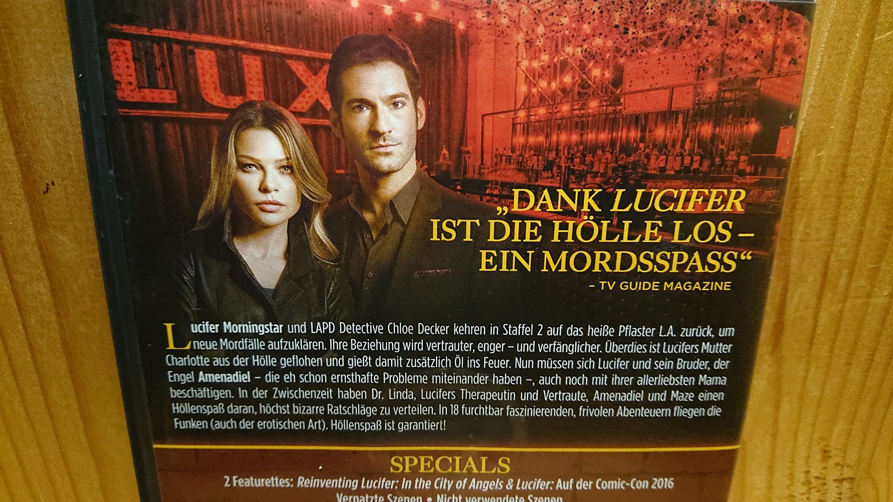 Tutti i DVDs: LUCIFER Staffel 2 auf DVD – Usato da Wilderswil venduto da Exebub 2