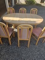 Table Salle à manger (extensible) & 6 chaises
