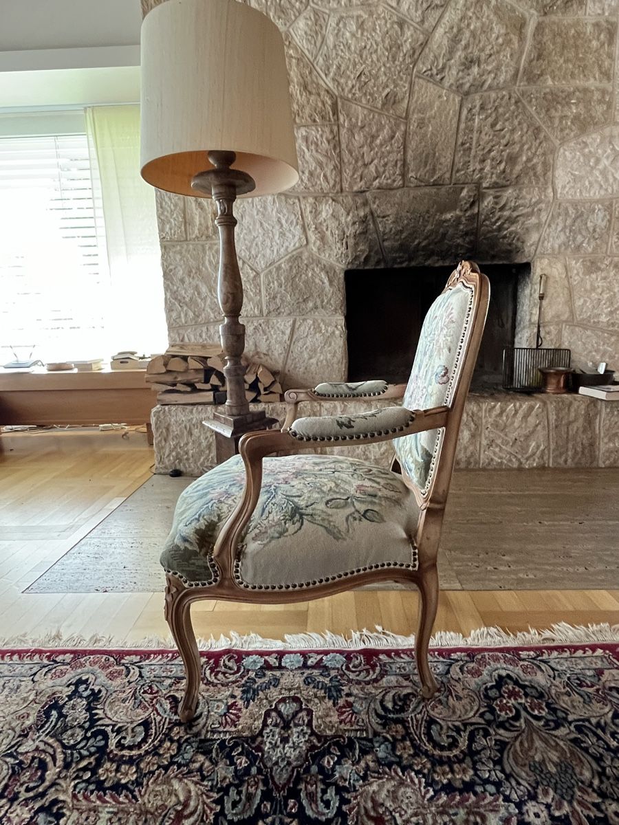 Poltrone: Antiker Louis XV Sessel, Gobelin – Usato da Meggen venduto da Ricardofrank 2