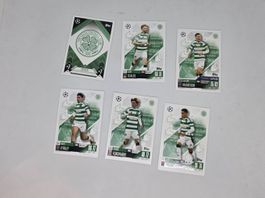 6 Match Attax Champions 2024/2025 "Celtic Glasgow"