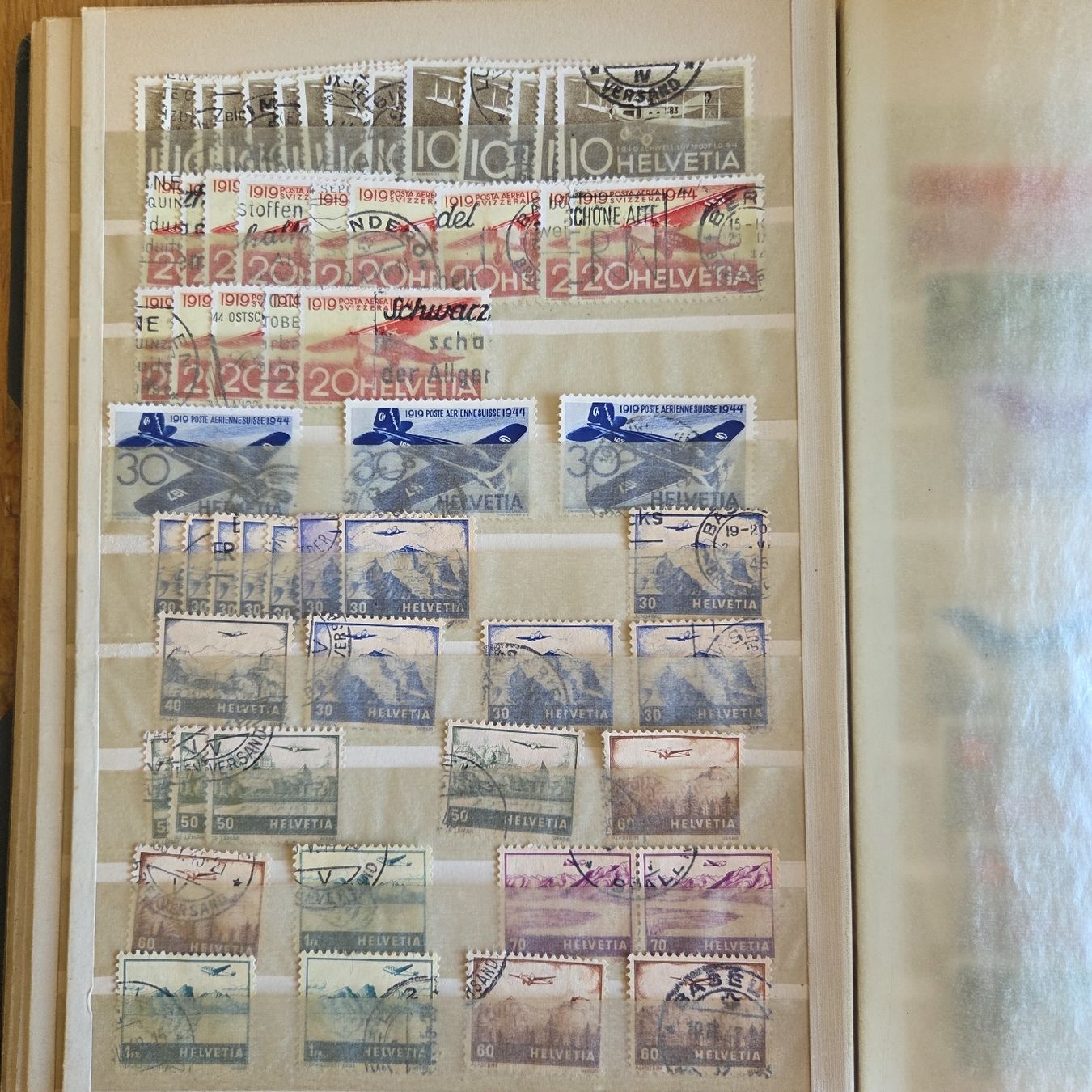 Tutti i francobolli: 2 Briefmarken Albume – Usato da Stans venduto da Ducati16 2