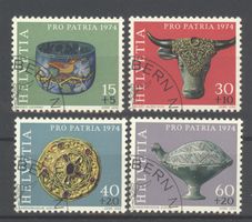 Pro Patria, 1974, ET, gummiert